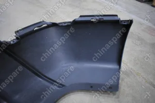 Юбка задняя Kia Sportage 2004-2010 (под две трубы) (уценка)