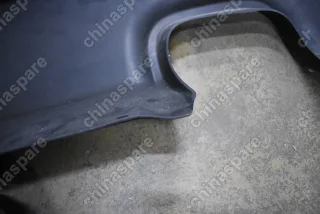 Юбка задняя Kia Sportage 2004-2010 (под две трубы) (уценка)