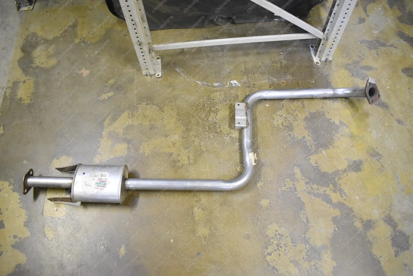 Глушитель (резонатор) Mtsubishi Galant 1.8-2.0 -92 (средняя часть)