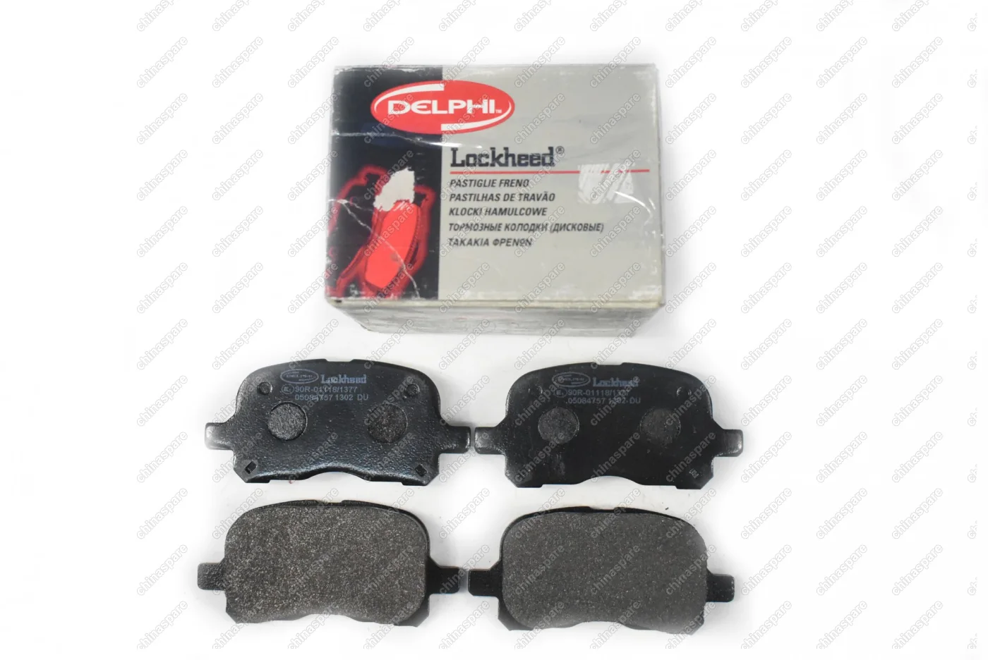 Колодки тормозные передние Delphi Lockheed Toyota Corolla 83-92