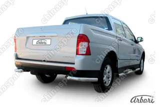 AFZDASYAS15 Уголки d76 Arbori нерж. сталь для SsangYong ACTYON SPORT 2013-2016