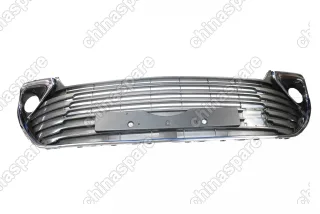 Решетка переднего бампера (хромированная накладка) Toyota Camry 2015-