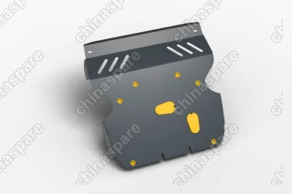 Комплект ЗК-радиатора и крепеж подходит для SSANG YONG Kyron (2006-) (3мм) 2,0 дизель/2,3бензин  АКПП/МКПП