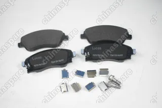 Колодки тормозные передние Opel Combo С 01-, Corsa C 00-, Meriva A 03-10