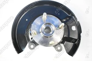 Кулак поворотный левый (в сборе со ступицей и тормозным щитом) Great Wall Florid, Coolbear, Hover M2, Hover M4