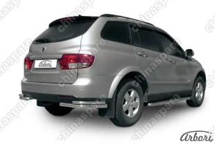 AFZDASYK16 Уголки d57+d42 двойные Arbori нерж. сталь для SSANGYONG Kyron 2007-2015