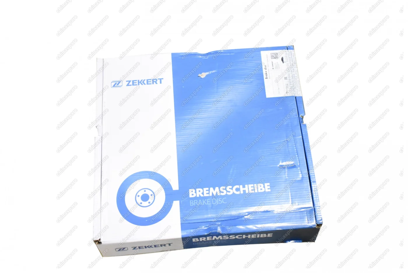 Диск тормозной передний «Zekkert» Chery Tiggo 5
