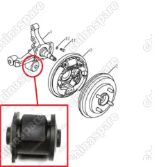 САЙЛЕНТБЛОК КУЛАКА ЗАДНЕГО  (ПРОДОЛЬНОГО РЫЧАГА) / Lifan Smily / Geely Otaka
