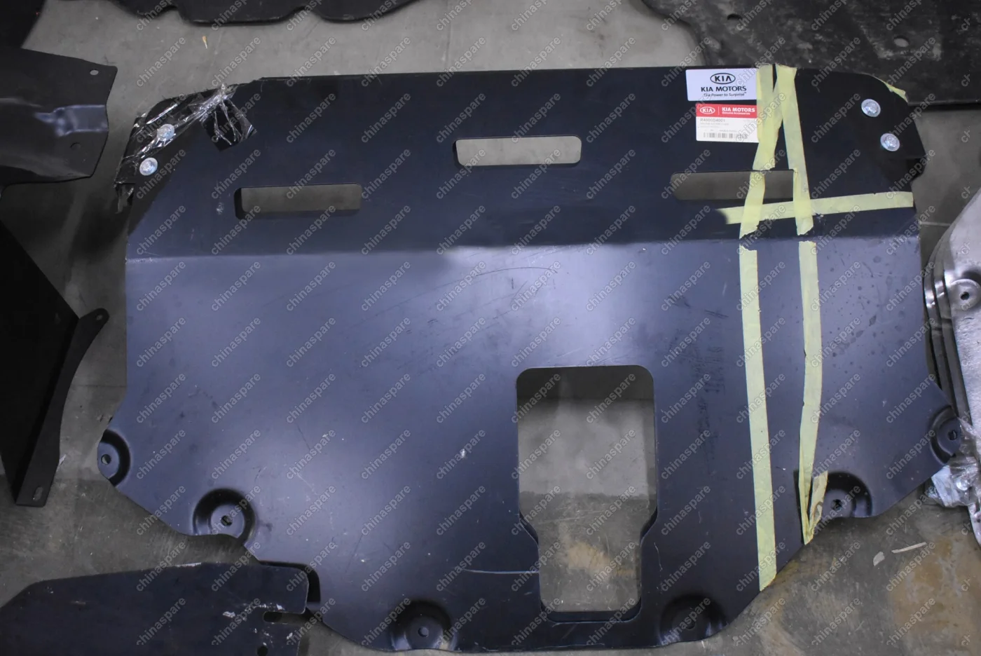 Защита картера Kia Optima 2018 - (неполный комплект креплений)