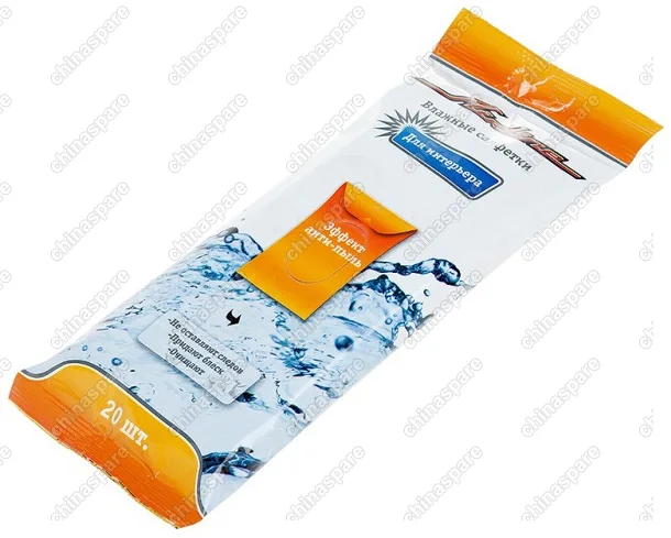 AN-S-01 Влажные салфетки для автосалона и интерьера