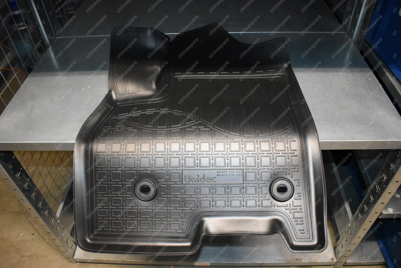 Коврики салона Chery Tiggo 7 Pro 3D (2020) (Luxury и Elite) (черные / полиуретан)