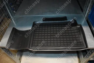 Коврики салона Chery Tiggo 7 Pro 3D (2020) (Luxury и Elite) (черные / полиуретан)