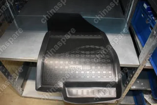 Коврики салона Chery Tiggo 7 Pro 3D (2020) (Luxury и Elite) (черные / полиуретан)