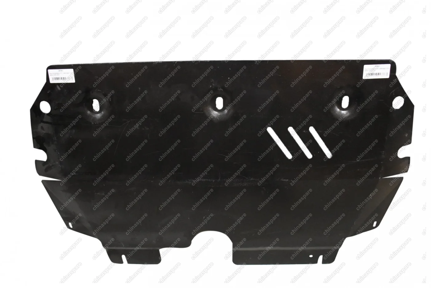 Защита картера и КПП Volkswagen Polo V (седан) 2009-2020 (Неполный комплект креплений)