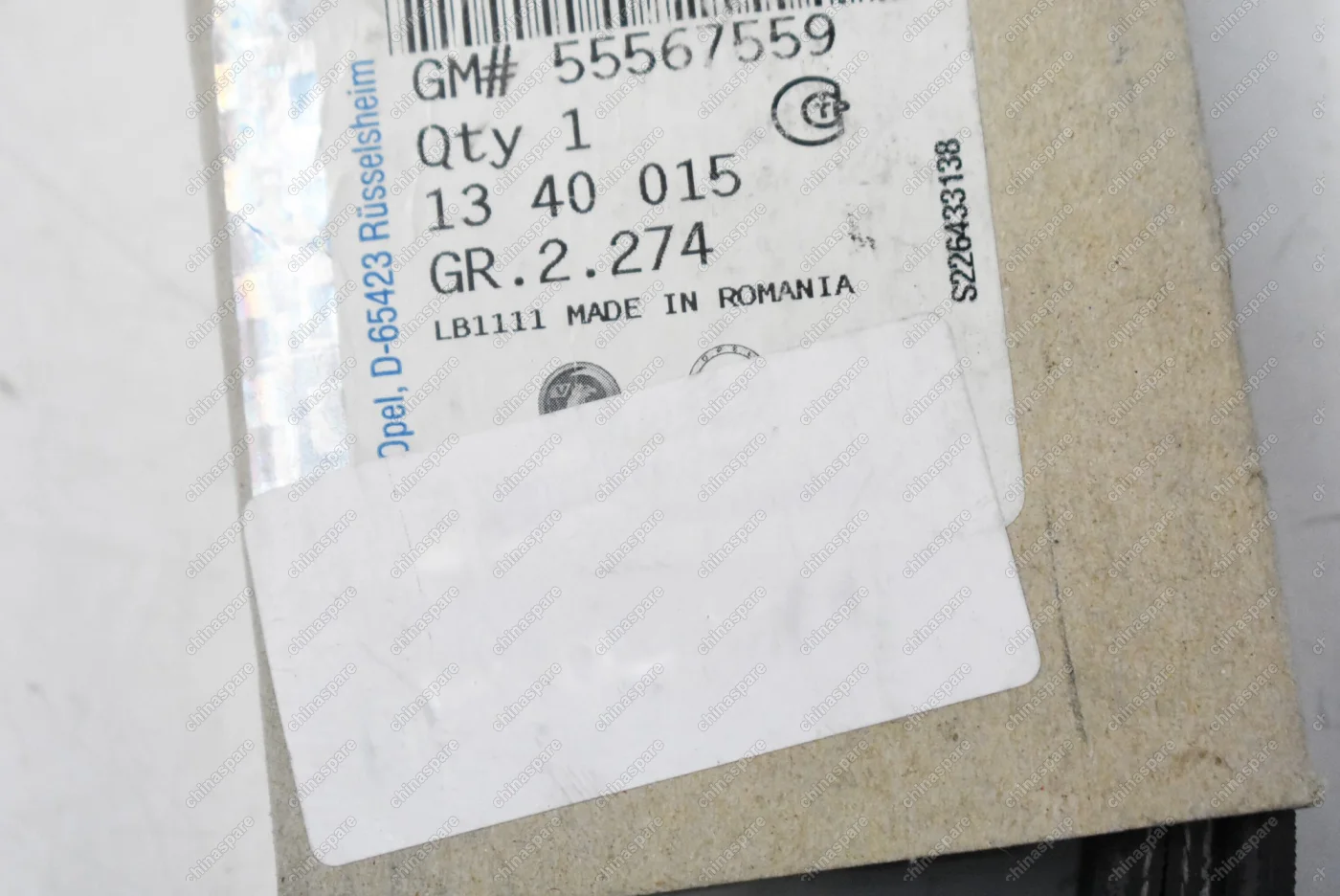 Ремень поликлиновый Opel Astra J 1,4 16V 09-