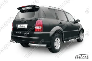 AFZDASSR12 Уголки d76 Arbori нерж. сталь для SsangYong REXTON 2010-2012