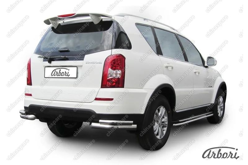 AFZDASSRN10 Уголки d76+d42 двойные Arbori нерж. сталь для SsangYong REXTON 2013-2017
