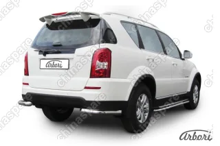 AFZDASSRN11 Уголки d76 Arbori нерж. сталь для SsangYong REXTON 2013-2017