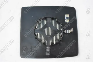 Элемент зеркальный левого бокового зеркала электрического Opel Combo C (Сферическое)