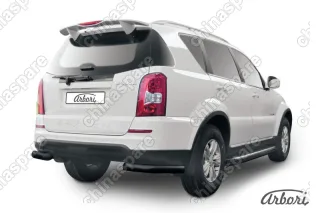 AFZDASSRN11B Уголки d76 Arbori черн. для SsangYong REXTON 2013-2017