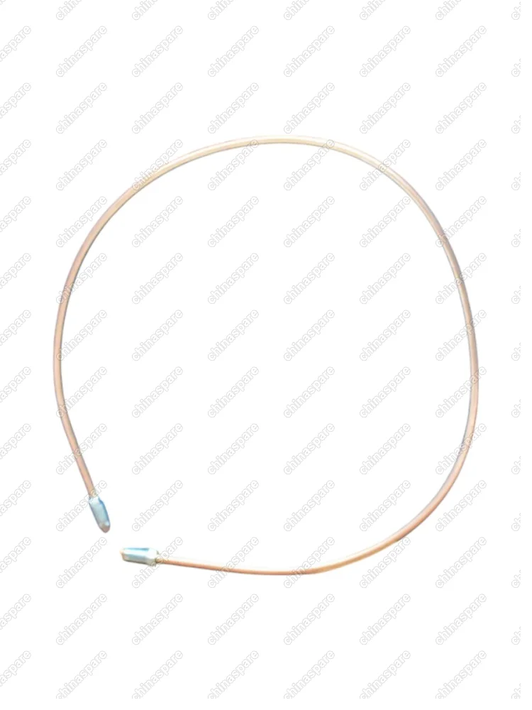 Трубка тормозная передняя правая (от ABS до колеса) Great Wall Hover 800 мм (медь)