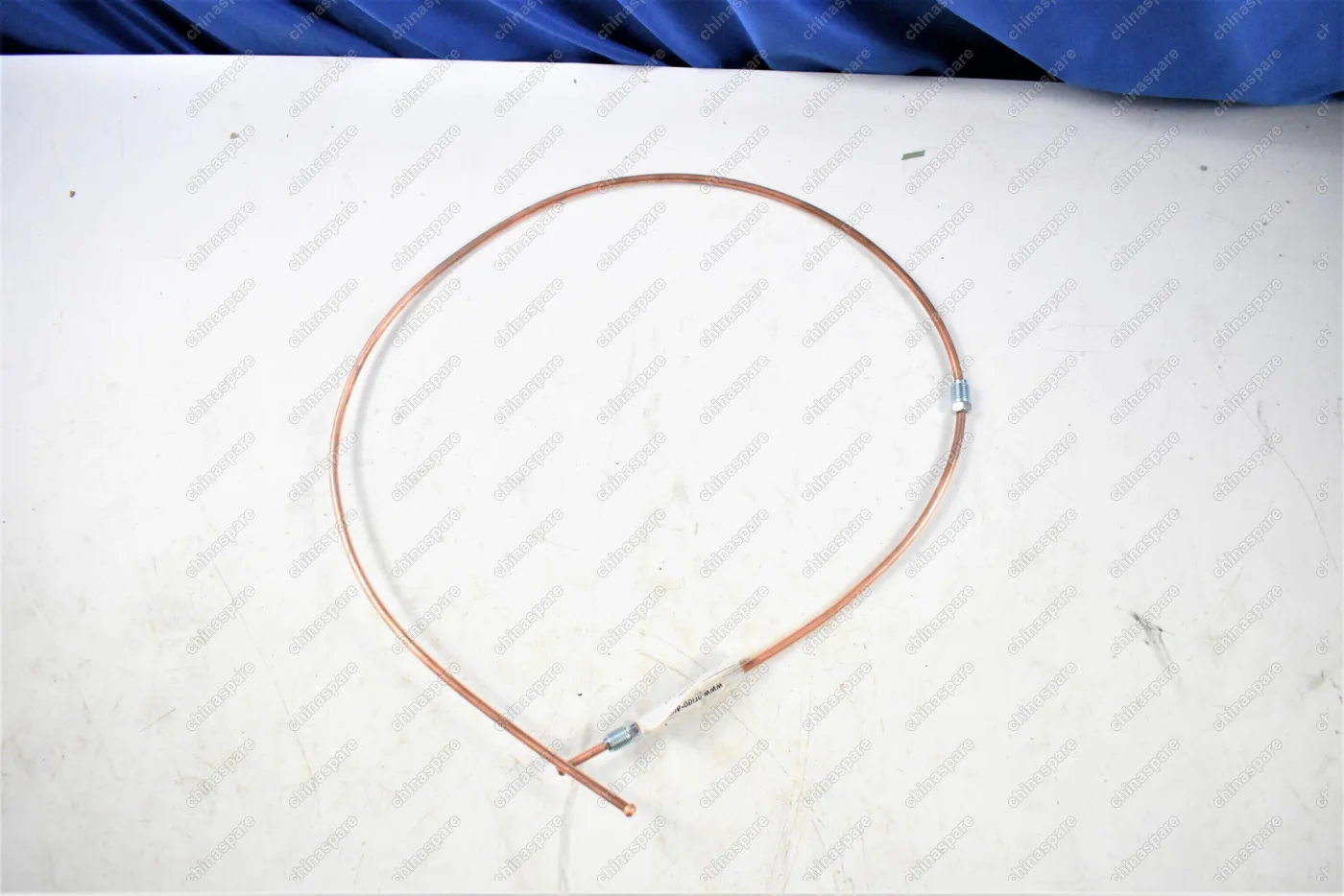 Трубка тормозная передняя правая (от ABS до колеса) Great Wall Hover 1000 мм (медь)