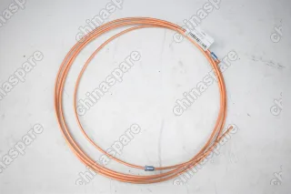 Трубка тормозная задняя (левая по раме) Great Wall Hover 3900 ММ (медь)