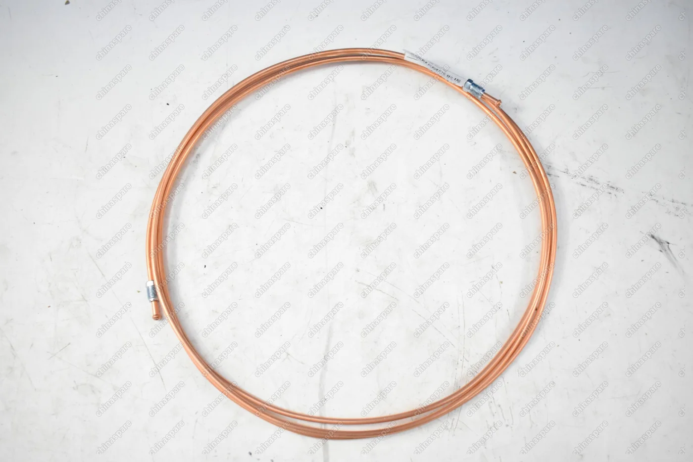 Трубка тормозная задняя (правая по раме) Great Wall Hover 3500 ММ (медь)