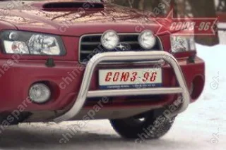 SUFR560135 Решетка передняя мини d 60 "Subaru Forester" 2002-2006, SUFR.56.0135
