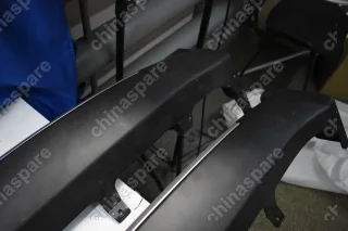 Накладки порогов наружные (без креплений) Kia Sorento (XM) 2009- (Уценка)