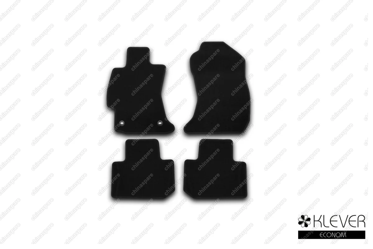 KVR01461901200k Коврики в салон Klever Econom SUBARU Forester 2013-2018, кросс., 4 шт. (текстиль)