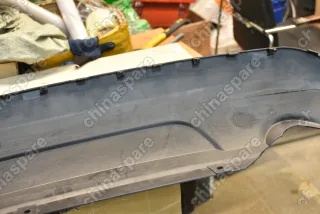 Накладка бампера заднего (Нижняя часть) Zotye T600 (уценка)