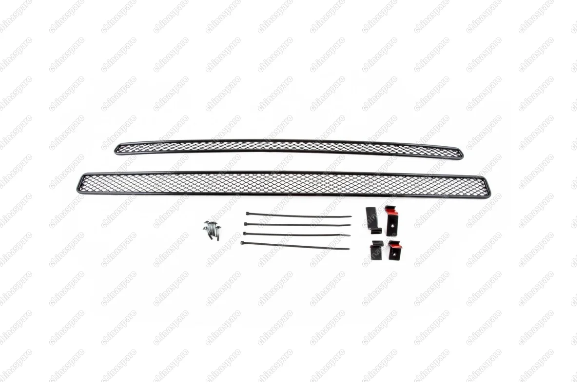 1500213151 Сетка на бампер внешняя для SUBARU Forester 2,0i-L, Active Edition, 2,5i-L 2013->, 2 шт., черн., 15 мм