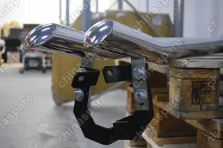 Защита порогов Kia Sportage 2010-2015 (без креплений)