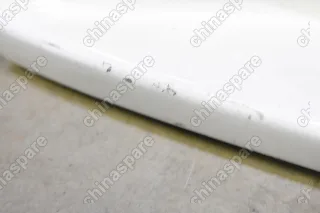 Пороги дополнительные (белые, с креплениями) Ssang Yong Action/Action Sports (уценка)