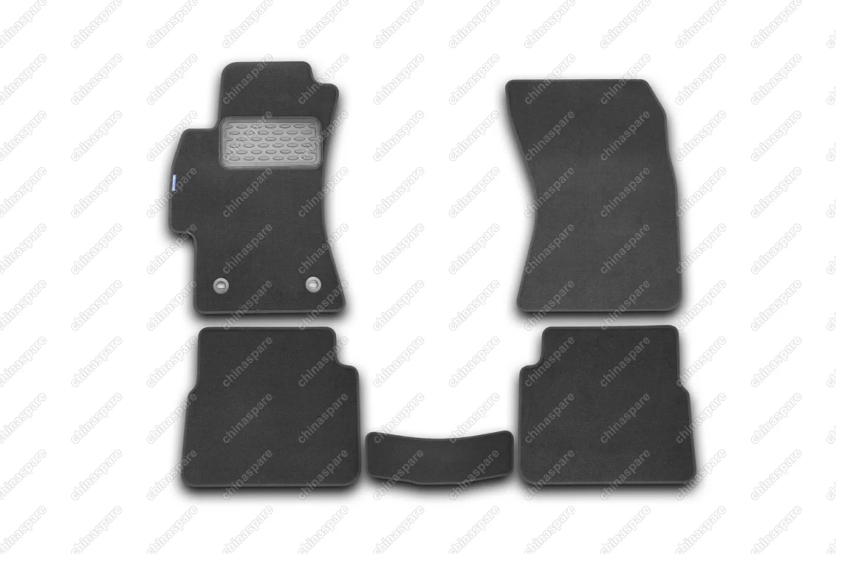 NLT461322110kh Коврики в салон подходят для SUBARU Impreza 2011 - 2016, хб., 5 шт. (текстиль)