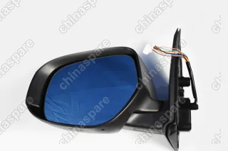 Зеркало боковое левое Mitsubishi ASX (9 контактов, складное, обогрев, поворот, рестайлинг)