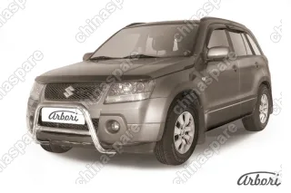 AFZDASGV0506 Кенгурятник d57 низкий  Arbori нерж. сталь для Suzuki GRAND VITARA 5дв. 2005-2008
