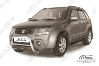 AFZDASGV0506 Кенгурятник d57 низкий  Arbori нерж. сталь для Suzuki GRAND VITARA 5дв. 2005-2008