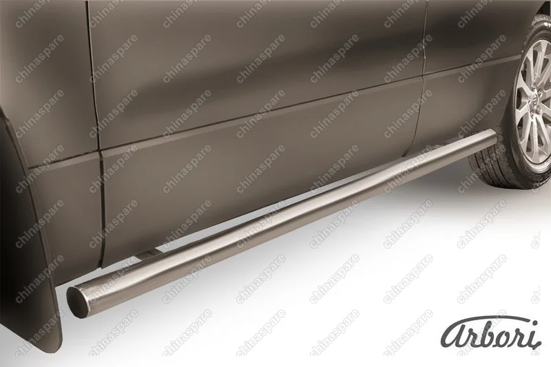 AFZDASGV0511 Защита порогов d57 труба Arbori нерж. сталь для Suzuki GRAND VITARA 5дв. 2005-2008