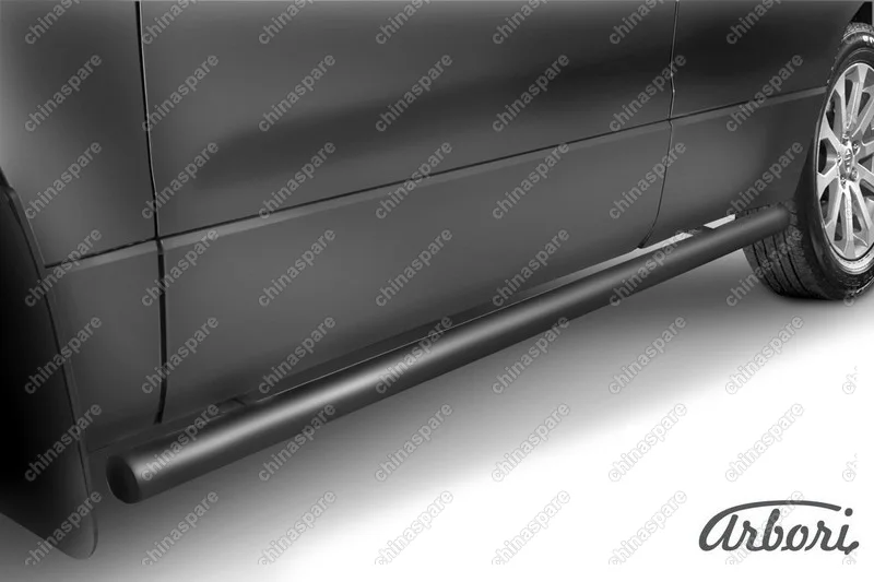 AFZDASGV0511B Защита порогов d57 труба Arbori черн. для Suzuki GRAND VITARA 5дв. 2005-2008