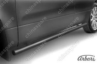 AFZDASGV0511B Защита порогов d57 труба Arbori черн. для Suzuki GRAND VITARA 5дв. 2005-2008