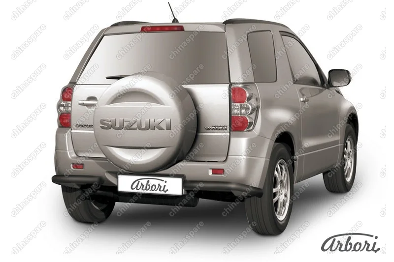 AFZDASGV0514B Уголки d57 Arbori черн. для Suzuki GRAND VITARA 5дв. 2005-2008