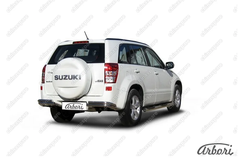 AFZDASGV0814 Уголки d57+d42 двойные Arbori нерж. сталь для Suzuki GRAND VITARA 5дв. 2008-2012