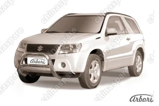 AFZDASGV3D0802 Защита передняя Arbori d76 низкая SUZUKI GRAND VITARA 3 doors 2008-2012