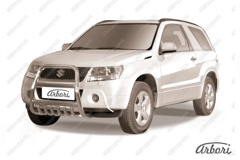 AFZDASGV3D0803 Защита передняя Arbori d57 высокая с защитой картера SUZUKI GRAND VITARA 3 doors 2008-2012