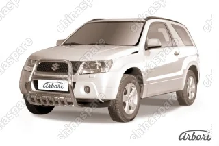 AFZDASGV3D0803 Защита передняя Arbori d57 высокая с защитой картера SUZUKI GRAND VITARA 3 doors 2008-2012