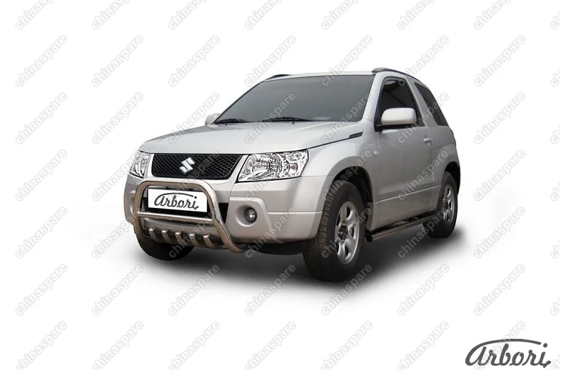 AFZDASGV3D0805 Защита передняя Arbori d57 низкая c защитой картера SUZUKI GRAND VITARA 3 doors 2008-2012