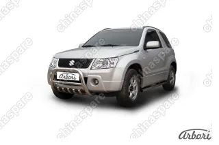 AFZDASGV3D0805 Защита передняя Arbori d57 низкая c защитой картера SUZUKI GRAND VITARA 3 doors 2008-2012