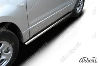 AFZDASGV3D0810 Защита штатных порогов Arbori d76 труба SUZUKI GRAND VITARA 3 doors 2008-2012
